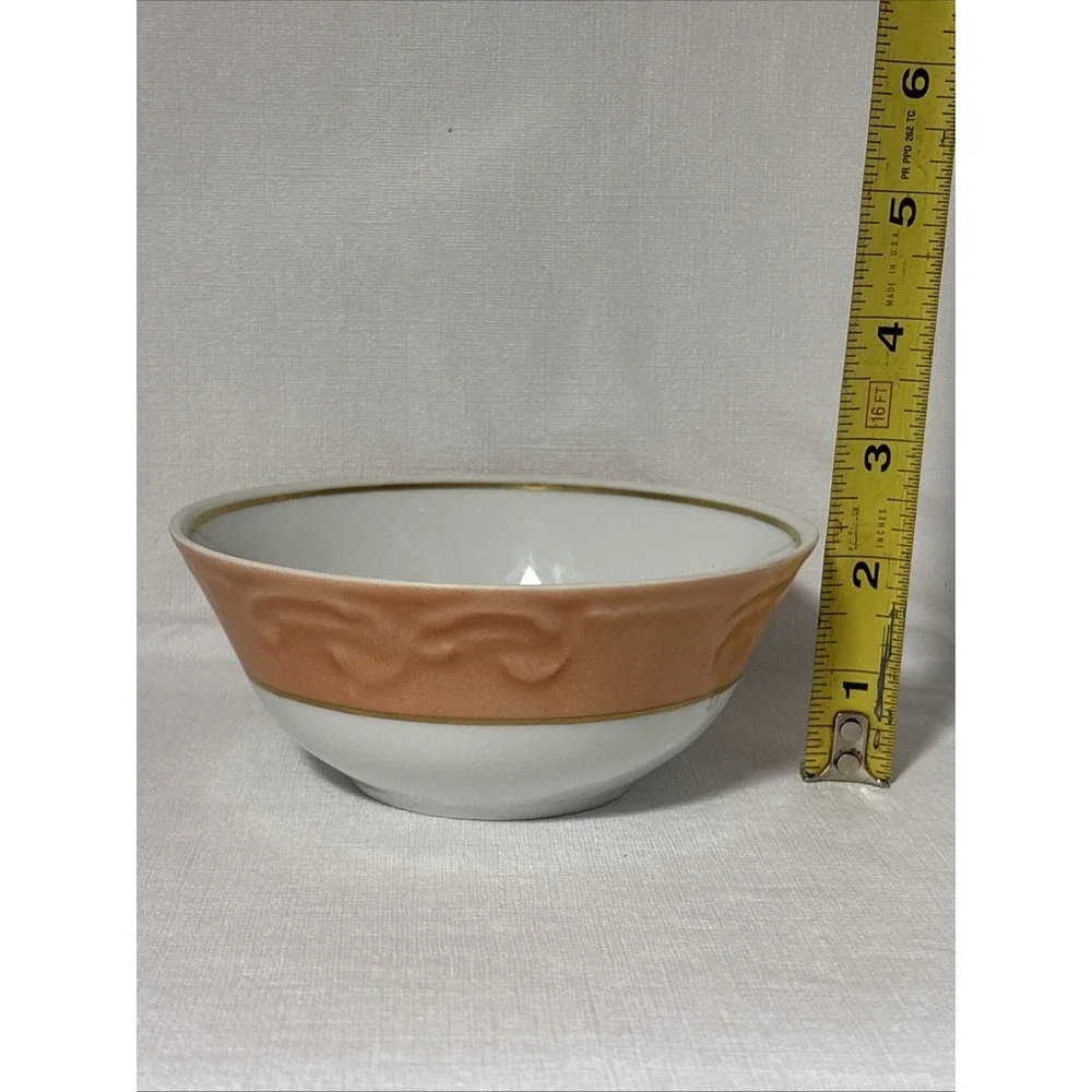 Mottahedeh Dessert Plate And Bowl Set Plum Design Summer Fruit Collection